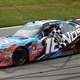 Sprint Cup driver Kyle Busch winning an Xfinity Series race (again). Photo credit: Jason Hanna/Getty Images